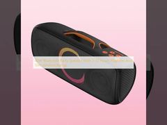 40 Watt Bluetooth-Party-Lautsprecher mit 3-12 Stunden Spielzeit und 10m Wireless Range