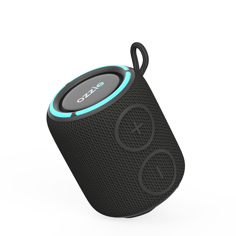 IPX7 wasserdichter tragbarer drahtloser Lautsprecher mit bunten RGB-LED-Leuchten