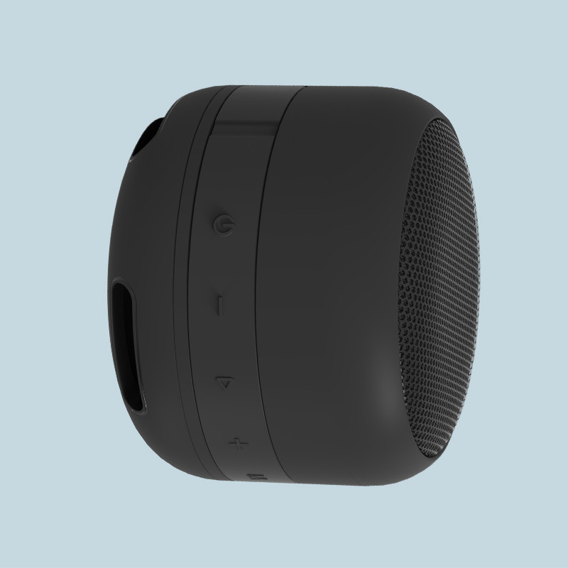 TWS Aux TF-Karte Taschenformat Bluetooth-Lautsprecher D9cm*H7,4cm Größe