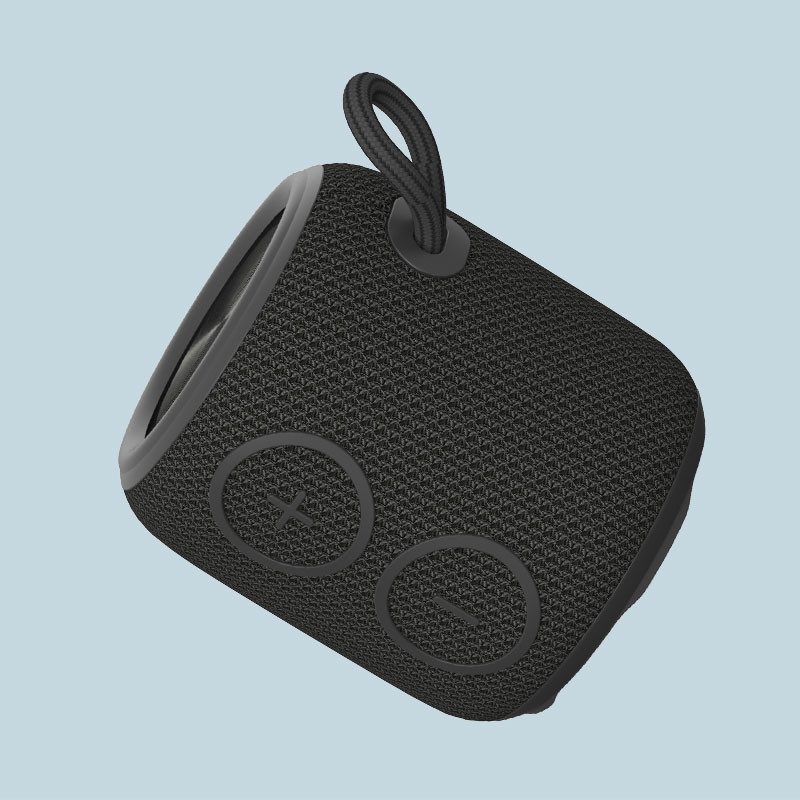 1-Year-Warranty tragbarer Sprecher im Freien D8cm*H8.9cm 10~20 Stunden Batteriedauer-