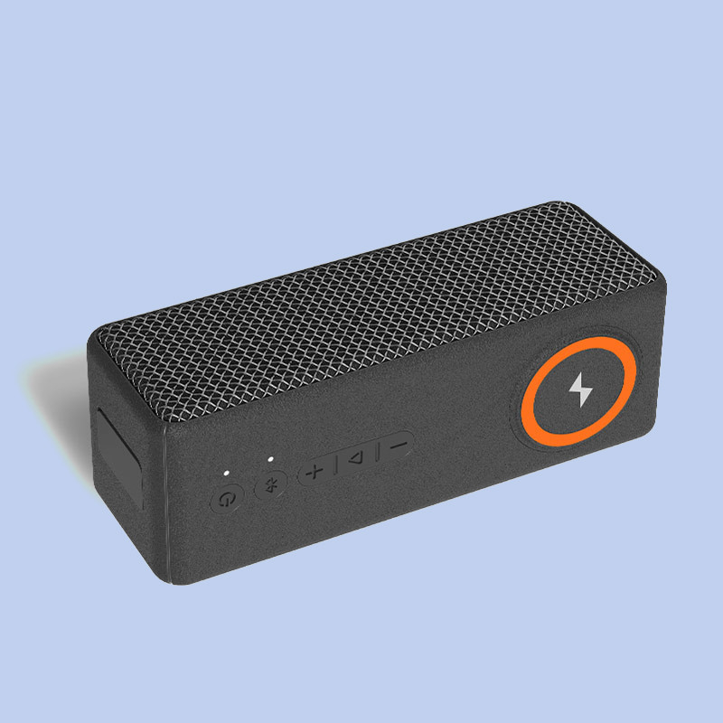 7.5W Ausgang Wireless Charger Lautsprecher Unterstützung MP3/WMA/WAV/APE/FLAC Format