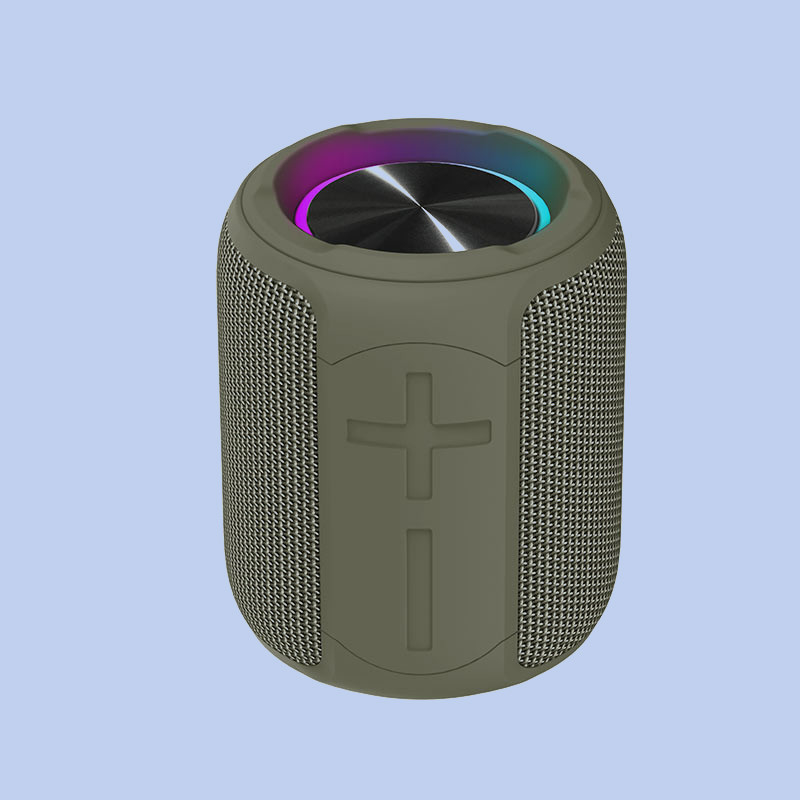 Wasserdichte drahtlose Outdoor-Lautsprecher aus ABS-TPU-Textil mit Batteriekapazität 3.6V 2500mAh