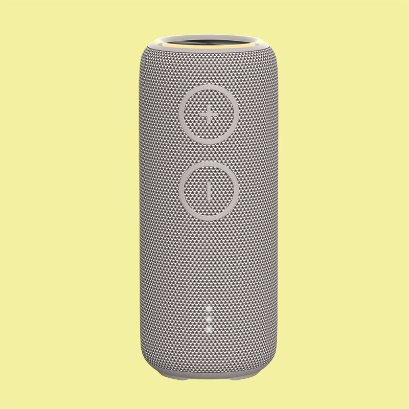 IPX7 Wasserdicht Gewebe Drahtlose Lautsprecher 11-Stunden Arbeitszeit Bluetooth Reichweite 10-30m Schwarz/Grün/Grau