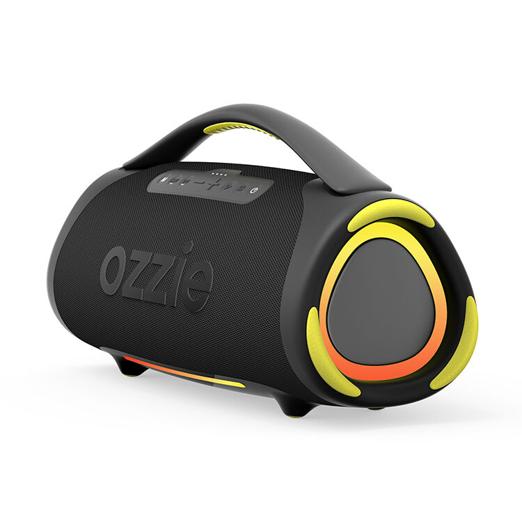 Ozzie Bluetooth Lautsprecher Wiederaufladbar mit Bluetooth 5.3 100-300W Leistung und 10,8V/7500mAh Batterie für den Außen- und Innenbereich
