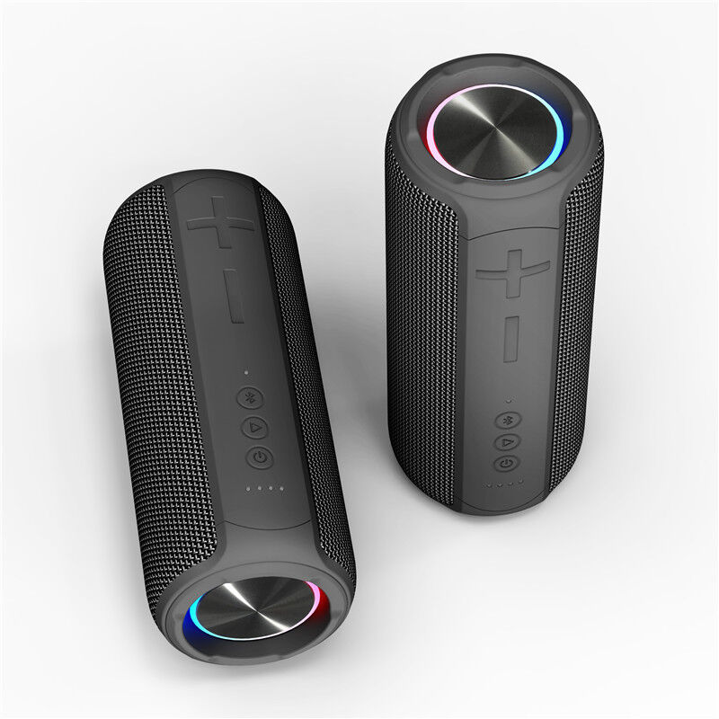 Für professionelle Outdoor-Portable Wasserdicht RGB LED Wireless Lautsprecher eingebautes Mikrofon Partei Computer Mobiltelefon kompatibel
